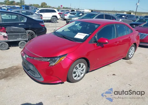 2020 Toyota Corolla Le from USA, damaged, VIN 5YFEPRAE6LP079345